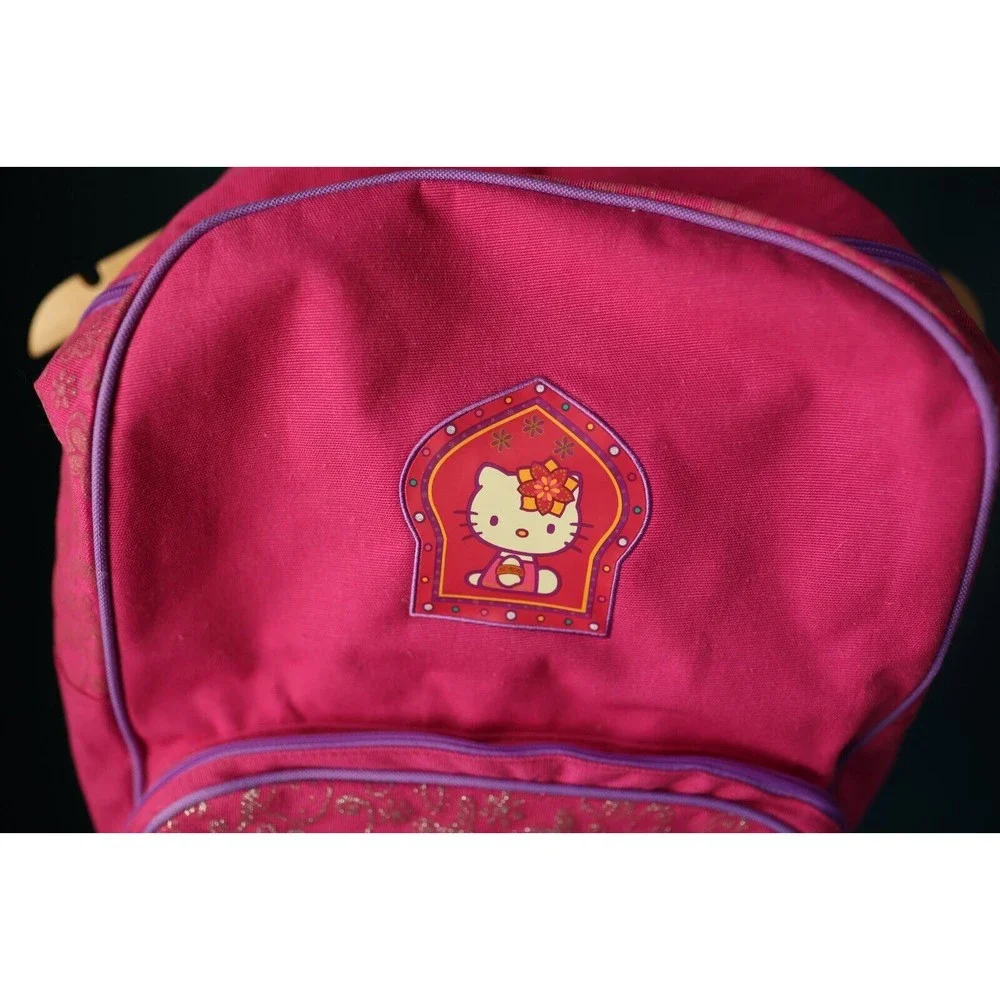 Y2K 2001 Hello Kitty pink and purple NWT glitter Backpack deadstock